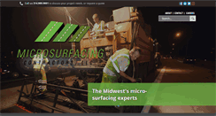 Desktop Screenshot of micro-surfacing.com